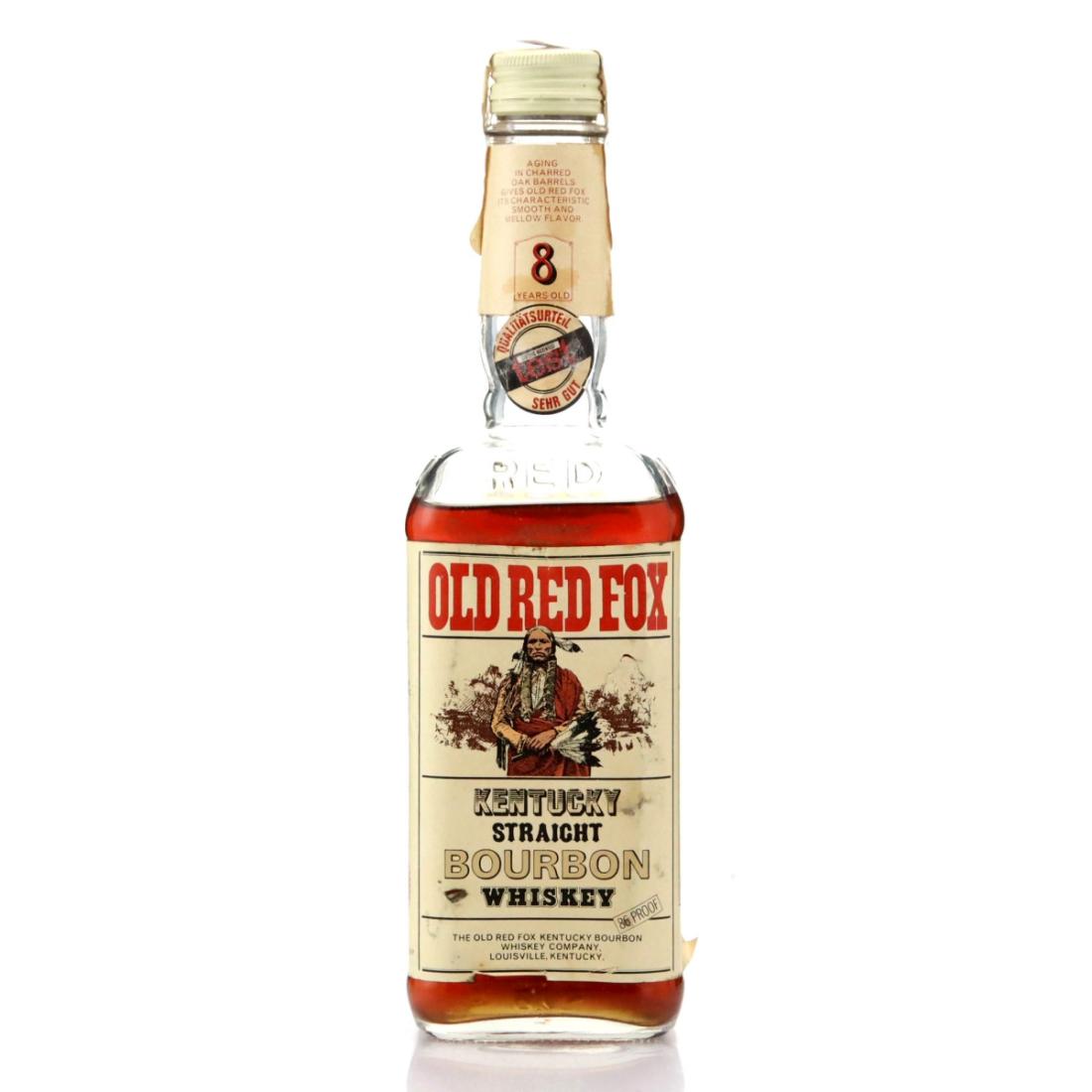 Old Red Fox 8 Year Old Kentucky Straight Bourbon