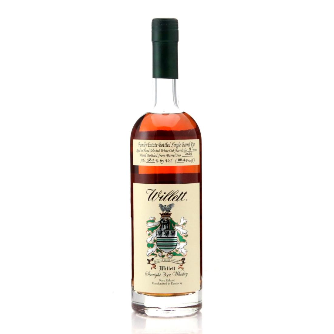 Willett Family Estate 9 Year Old Single Barrel Rye