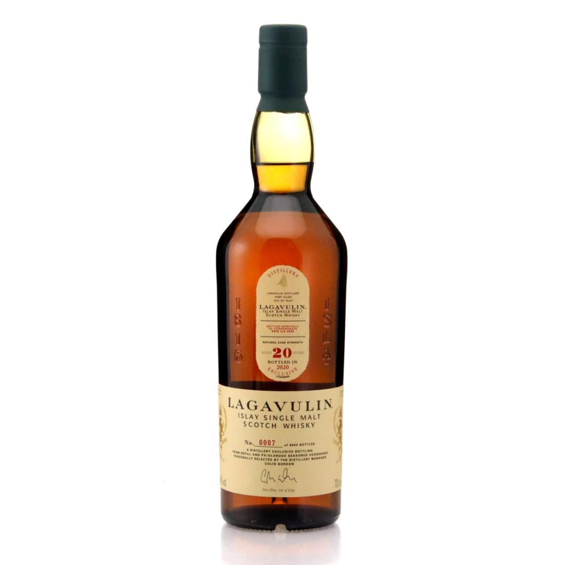 Lagavulin 20 Year Old Natural Cask Strength