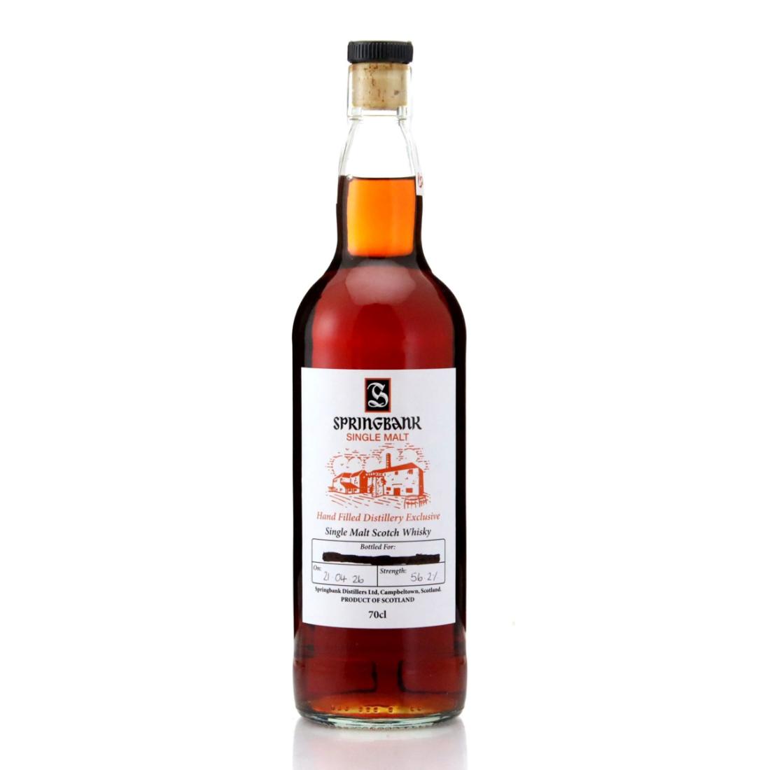 Springbank Hand Filled Distillery Exclusive
