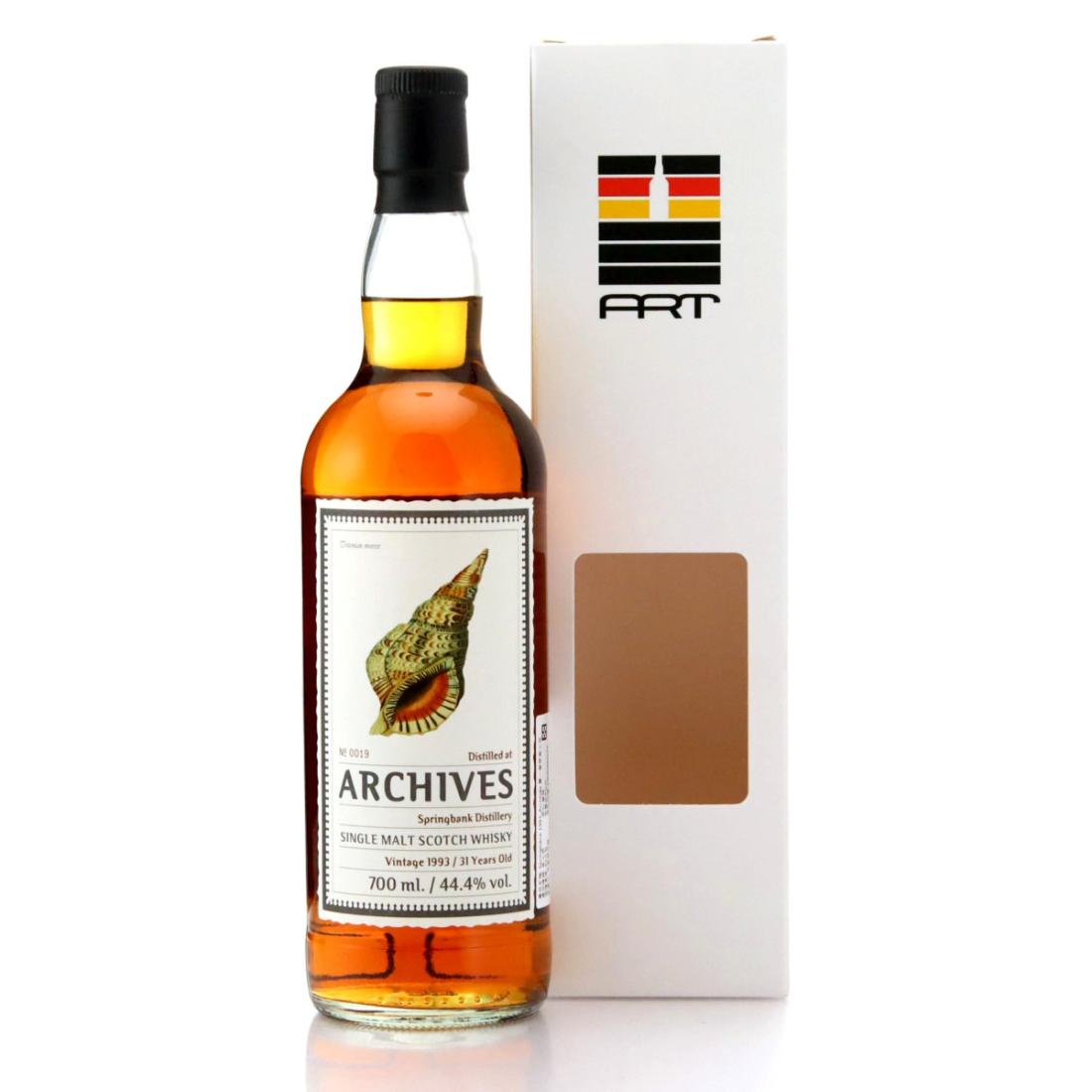 Springbank 1993 Archives 31 Year Old