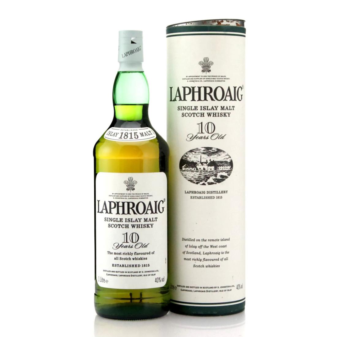 Laphroaig 10 Year Old Litre