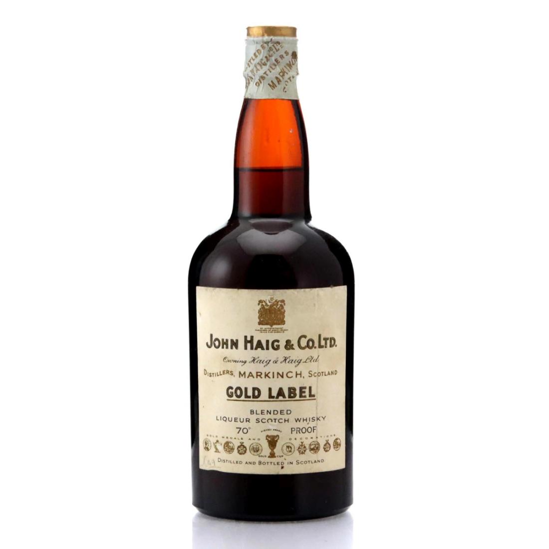 John Haig Co Gold Label