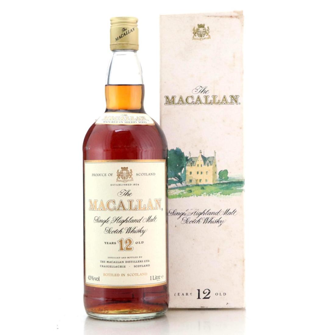 Macallan 12 Year Old Litre