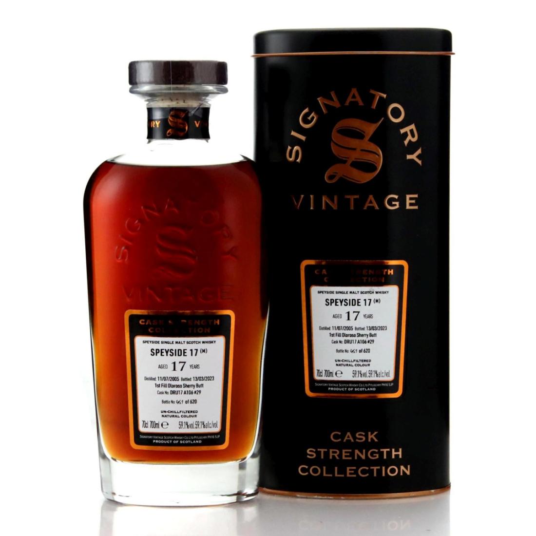 Macallan Speyside 17 M 2005 Cask Strength Collection 17 Year Old