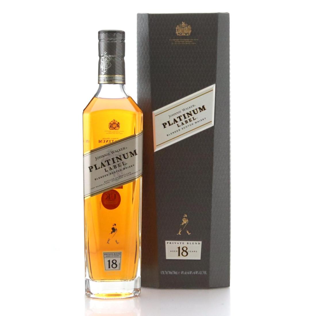 Johnnie Walker Platinum 18 Year Old Scotch Whisky