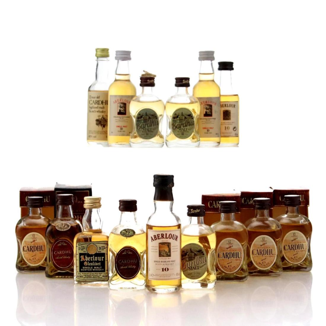 Aberlour Cardhu Miniature X 15
