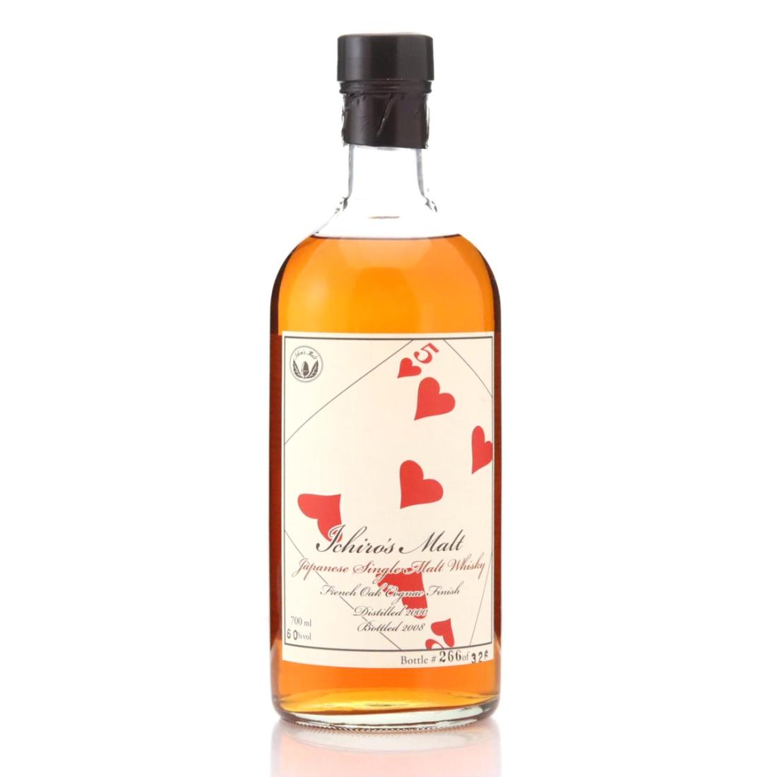 Hanyu 2000 Ichiros Malt Card Series Five Of Hearts
