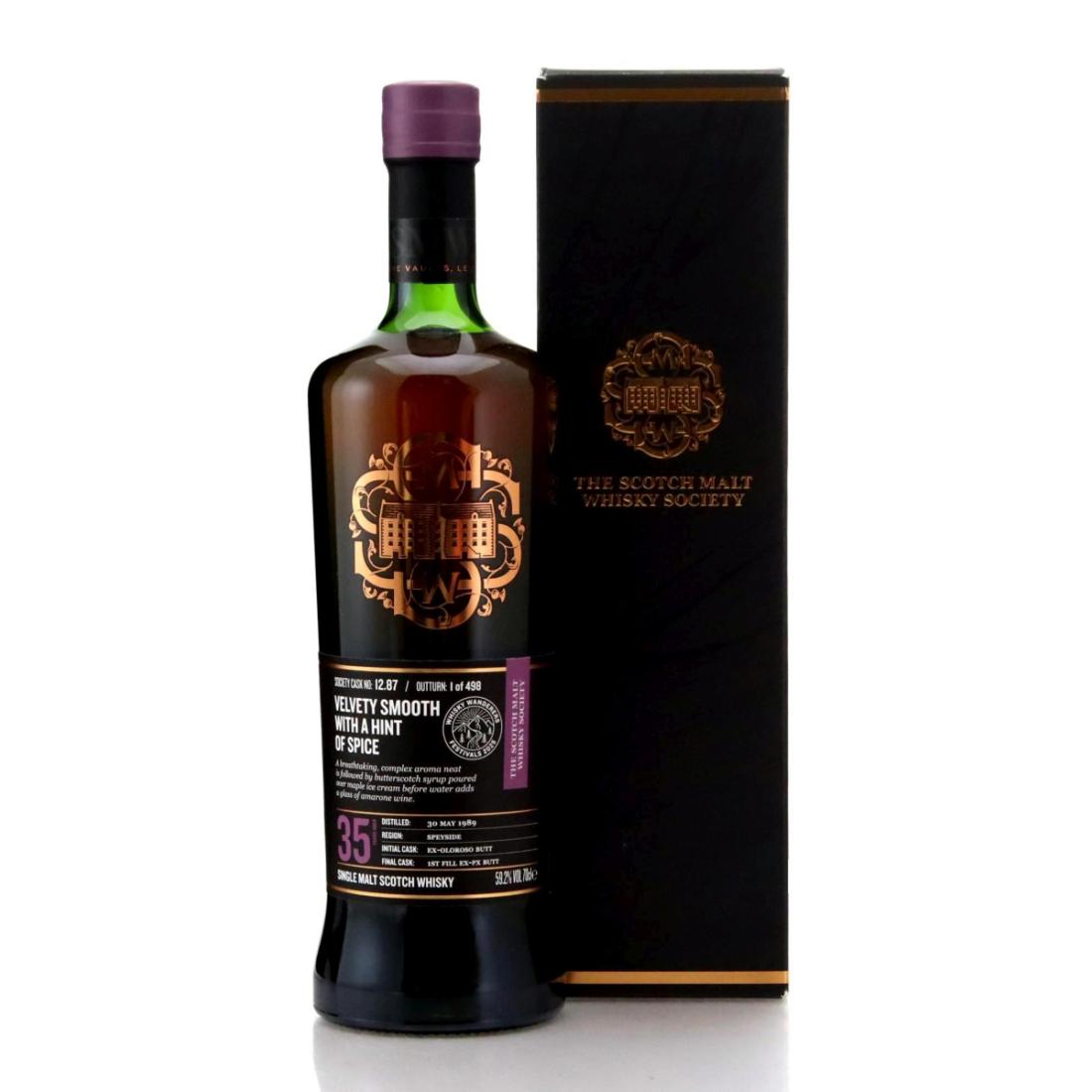 Benriach 1989 Smws 35 1287 Velvety Smooth With A Hint Of Spice