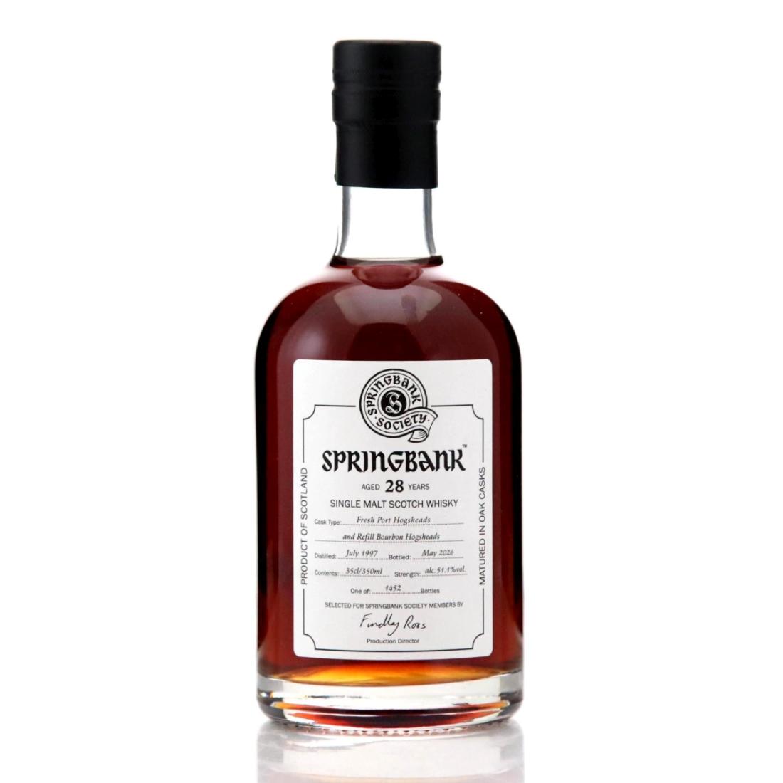 Springbank 1997 Springbank Society 28 Year Old