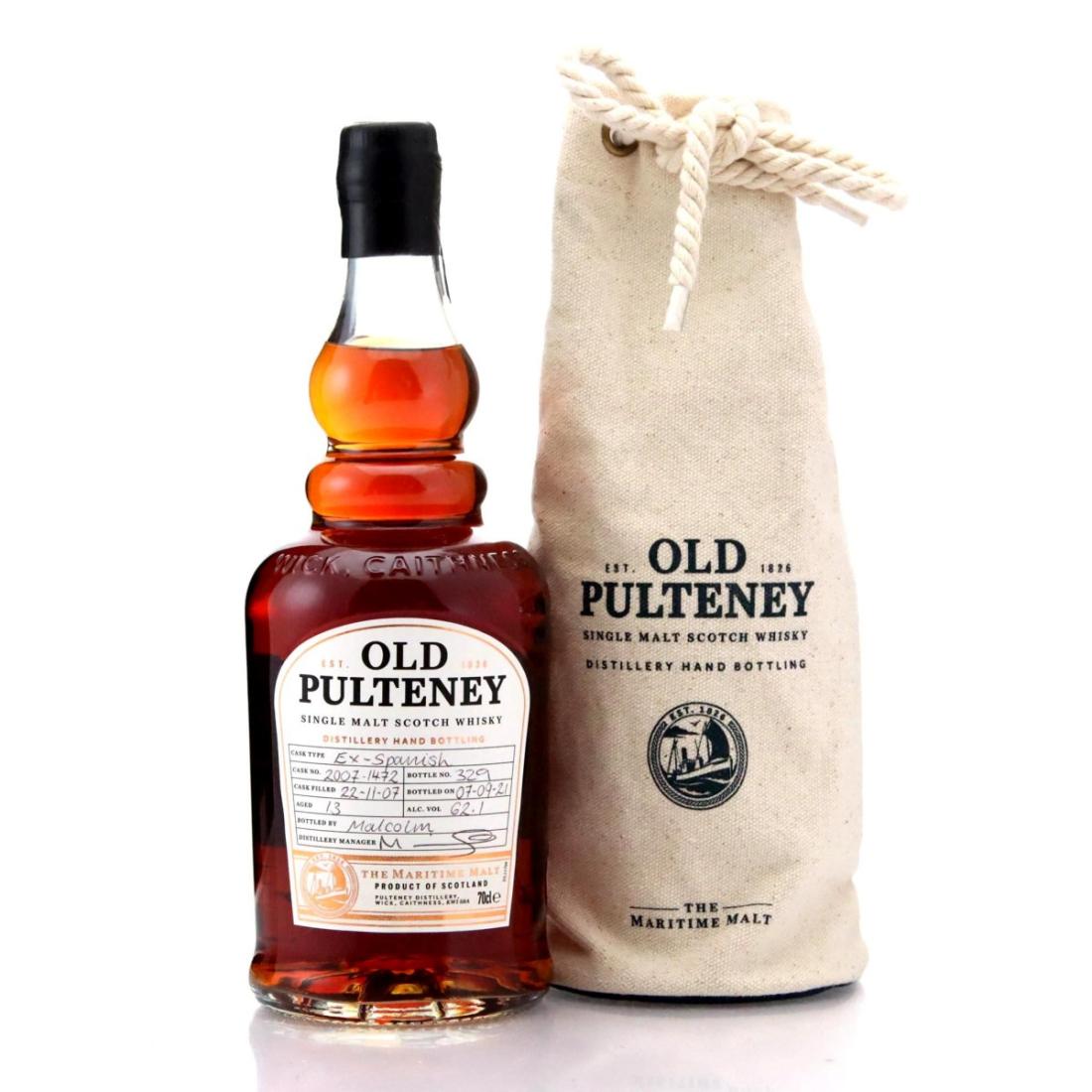 Old Pulteney 2007 Distillery Hand Bottling 13 Year Old