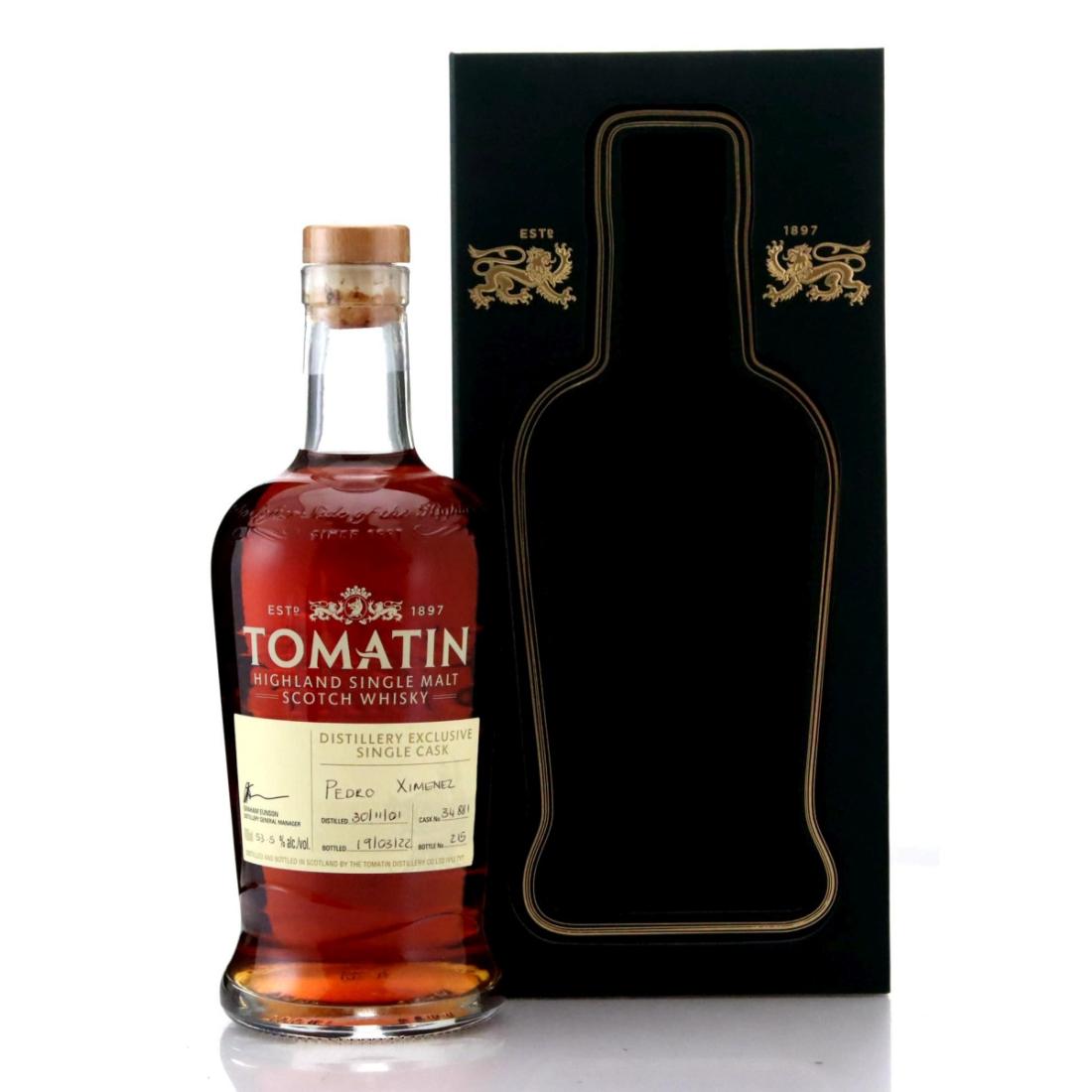 Tomatin 2001 Distillery Exclusive Single Cask