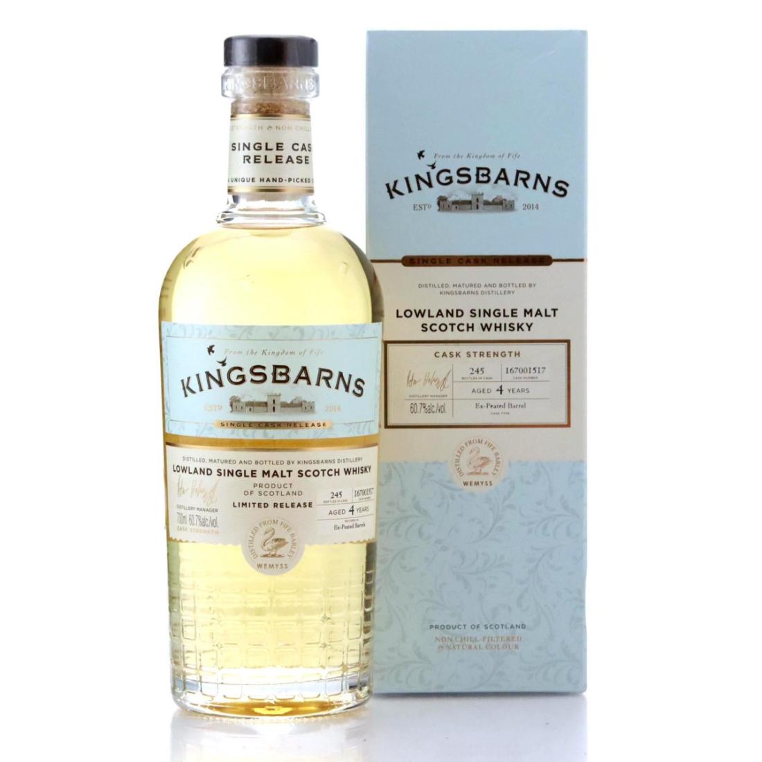 Kingsbarns Single Cask Release 4 Year Old