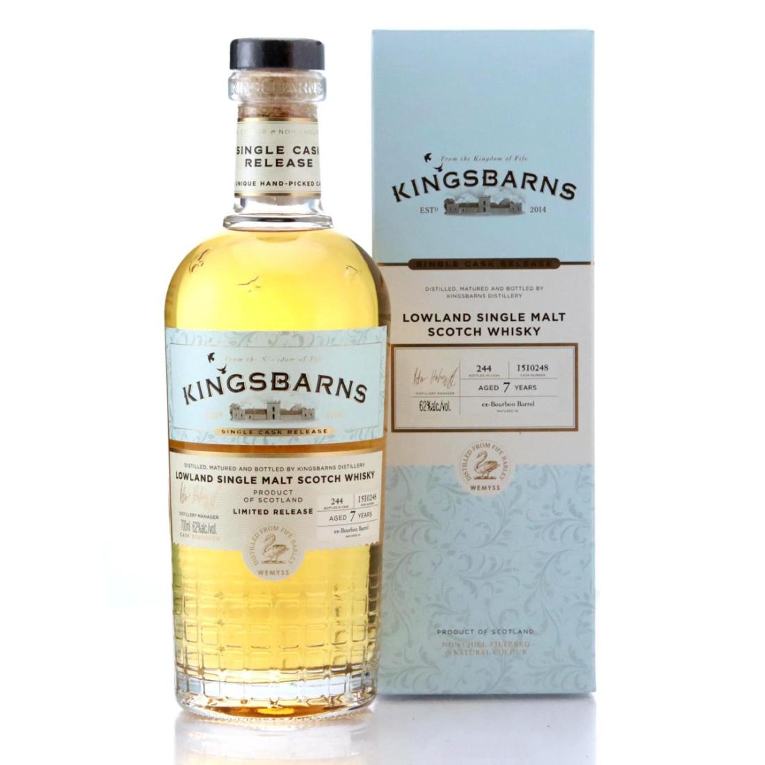 Kingsbarns Single Cask Release 7 Year Old
