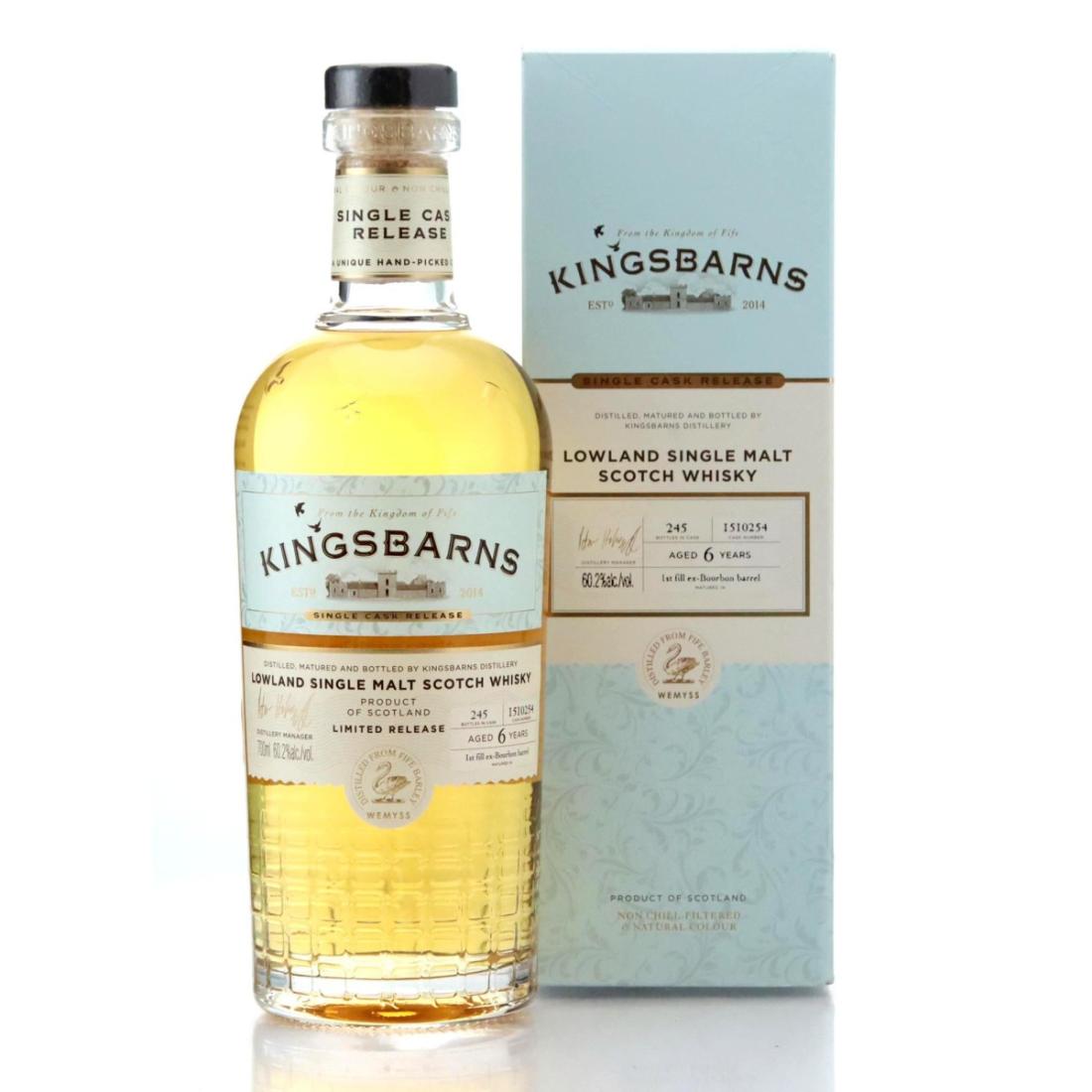 Kingsbarns Single Cask Release 6 Year Old
