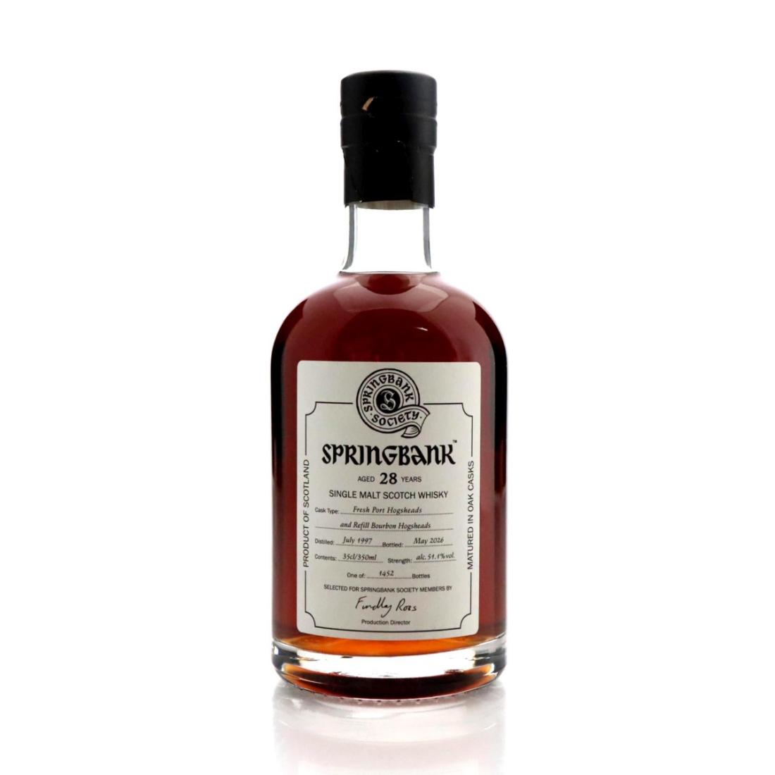 Springbank 1997 Springbank Society 28 Year Old