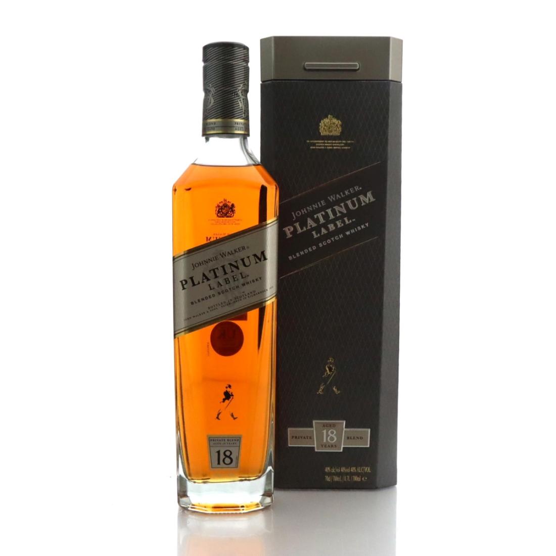Johnnie Walker Platinum 18 Year Old Scotch Whisky