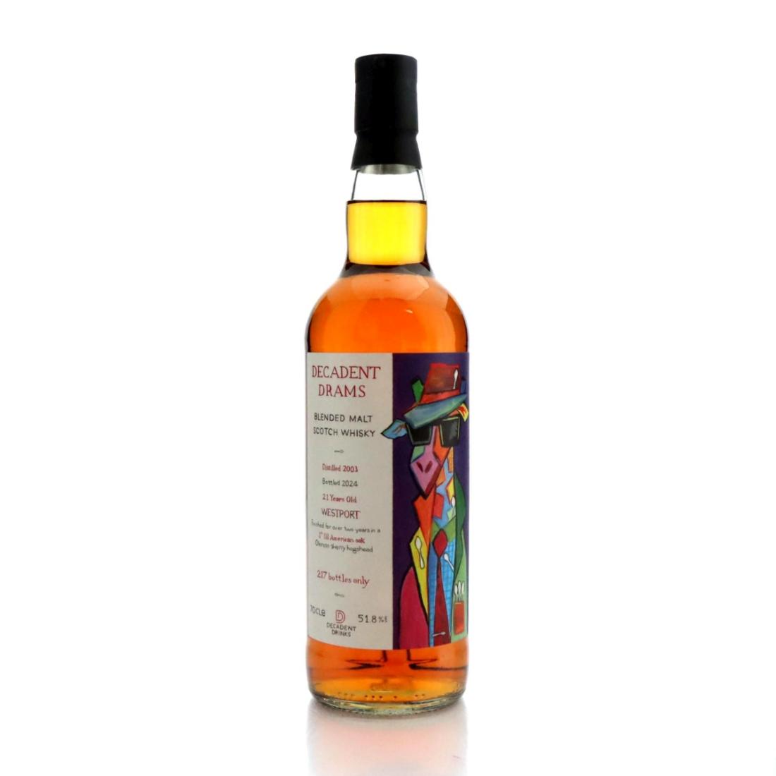Westport 2003 Decadent Drams 21 Year Old
