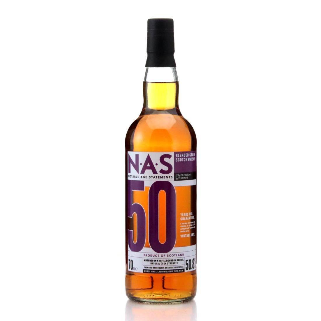 Notable Age Statements 1972 50 Year Old Blended Grain