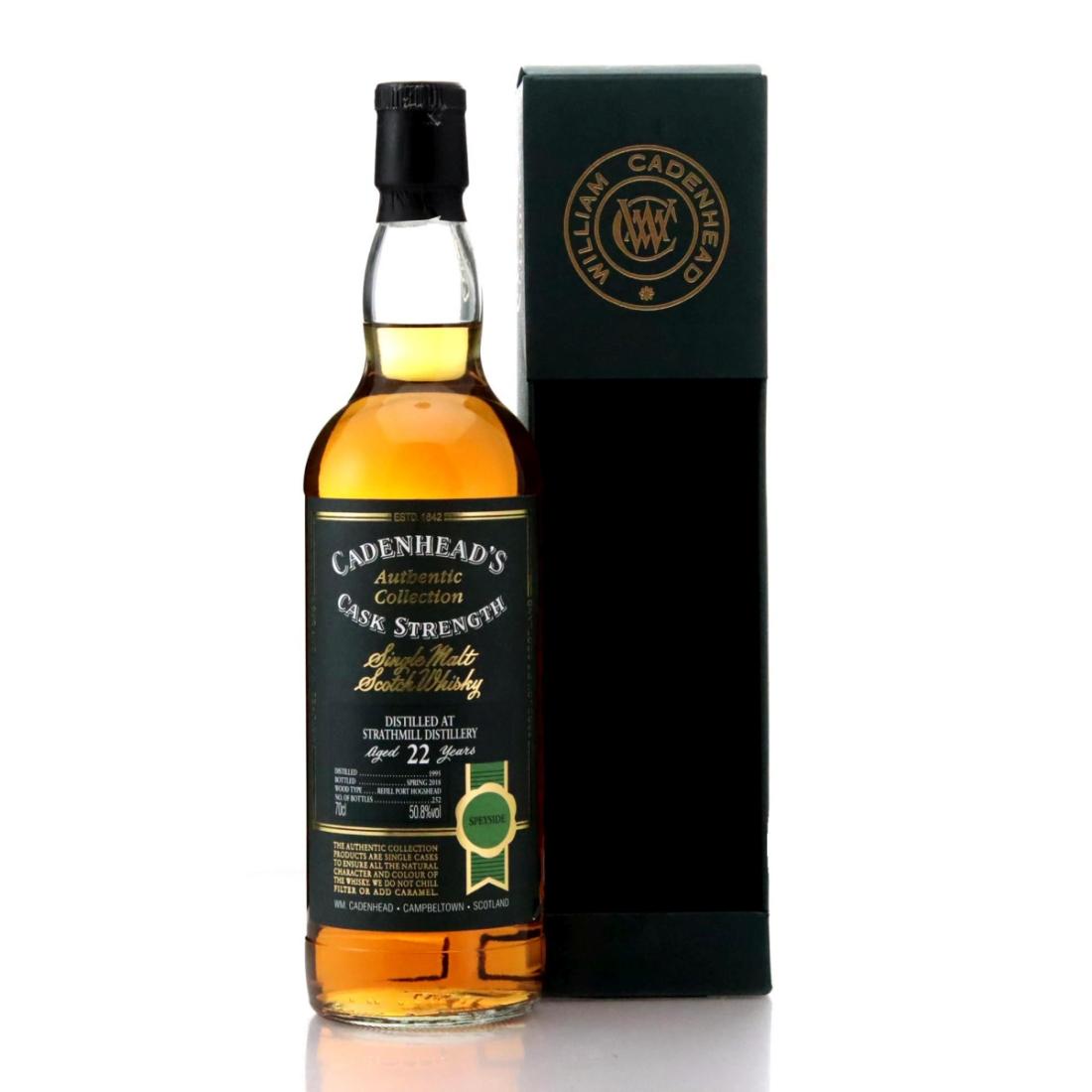 Strathmill 1995 Cadenheads Authentic Collection 22 Year Old