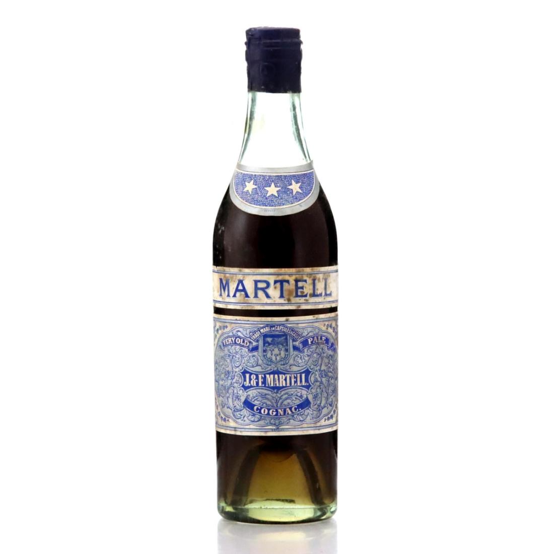 Martell 3 Star Very Old Pale Cognac circa 1930s Half Bottle