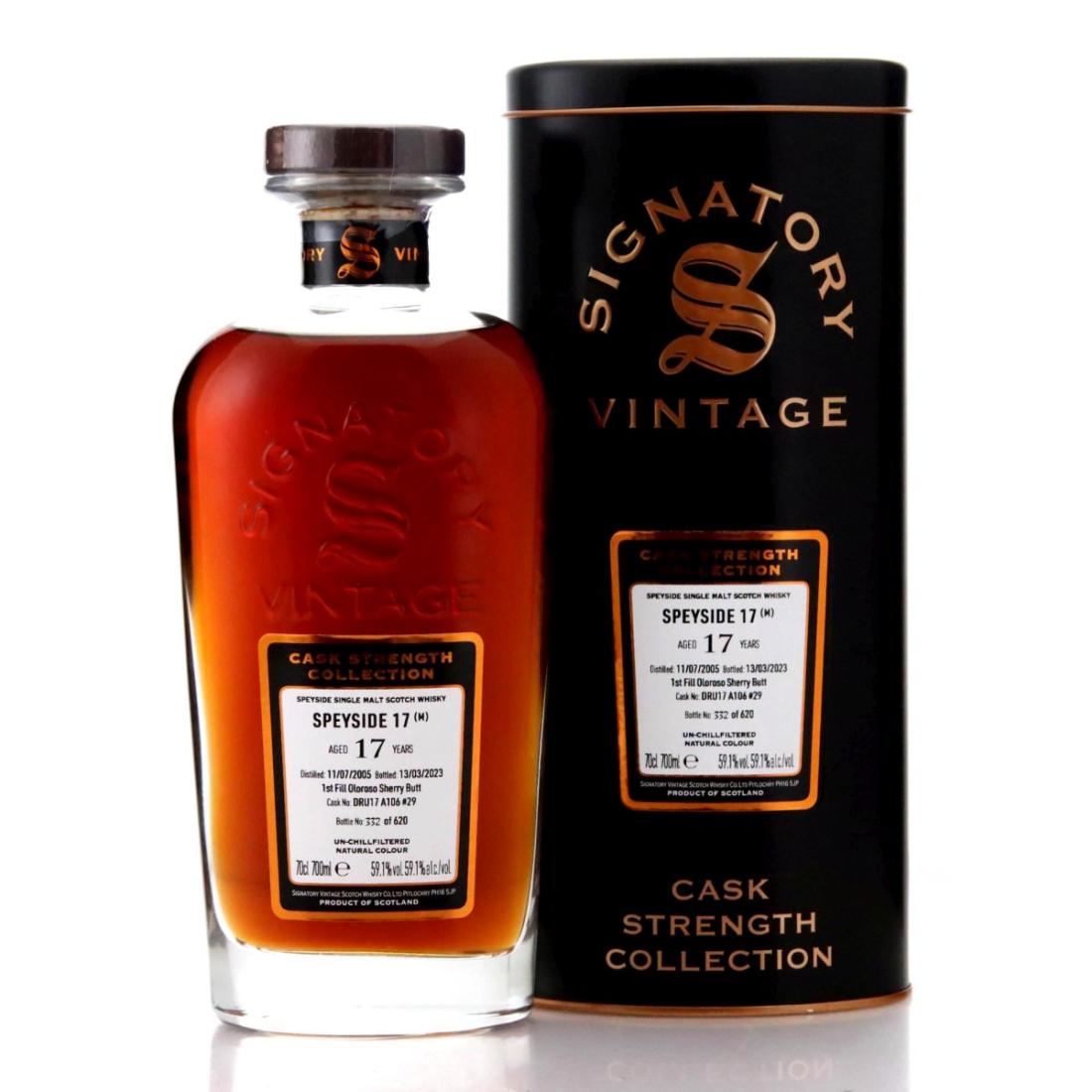 Macallan Speyside 17 M 2005 Cask Strength Collection 17 Year Old