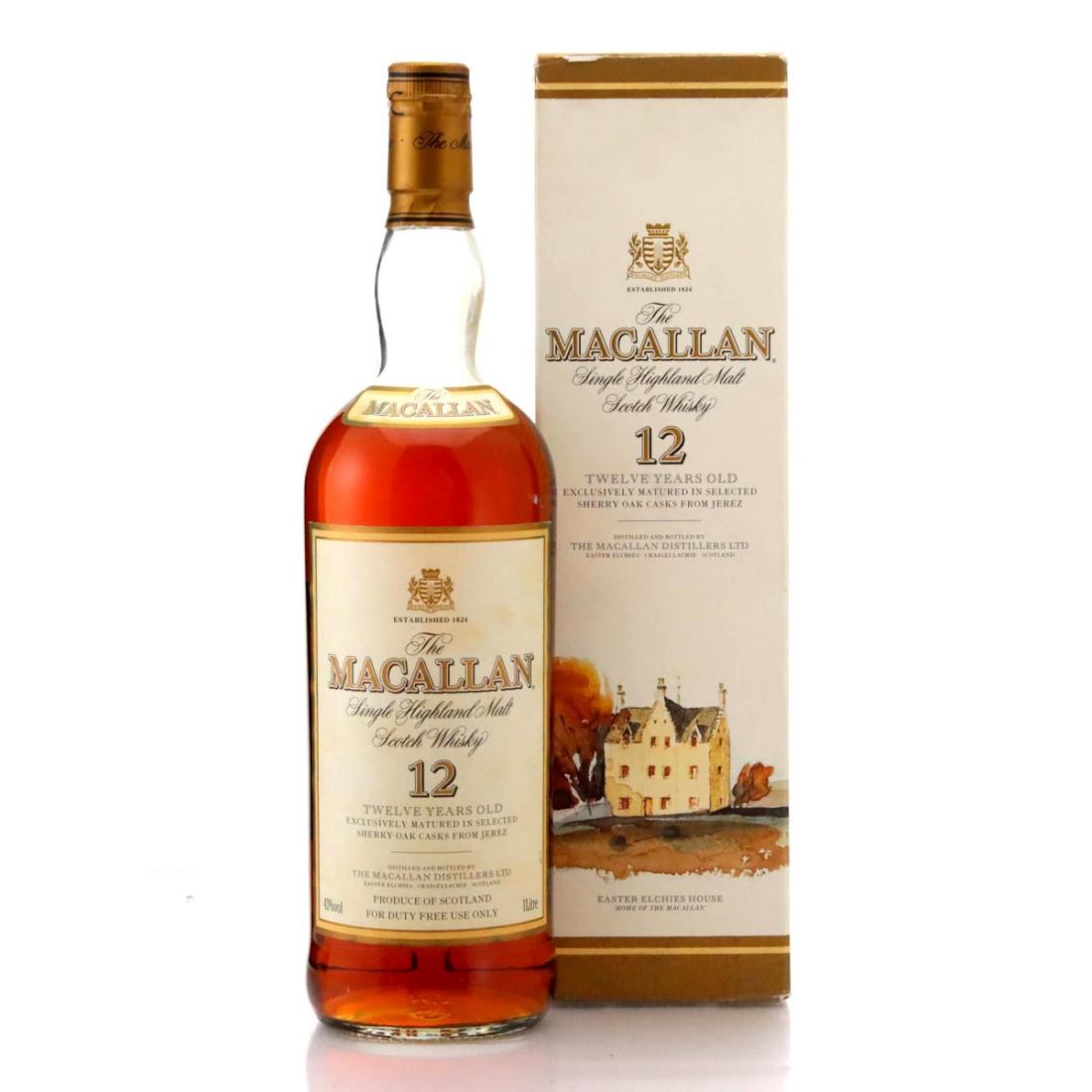 Macallan 12 Year Old Litre