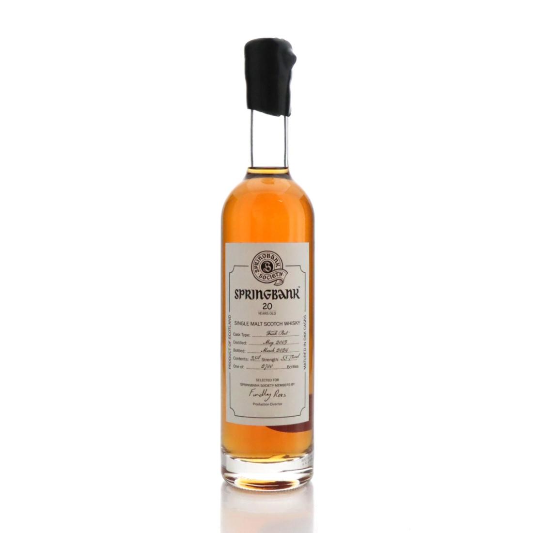 Springbank 2003 Springbank Society 20 Year Old