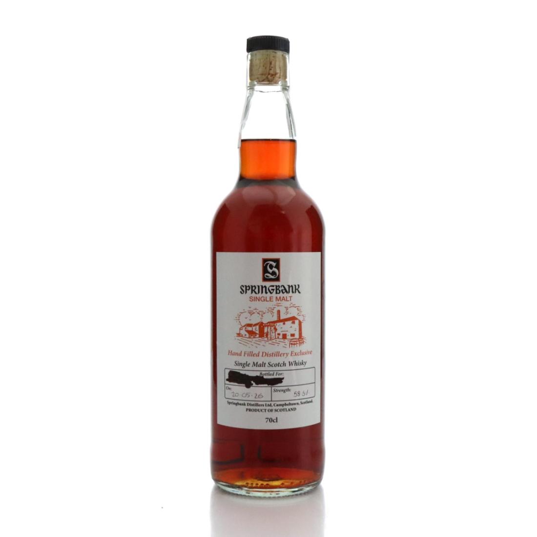 Springbank Hand Filled Distillery Exclusive