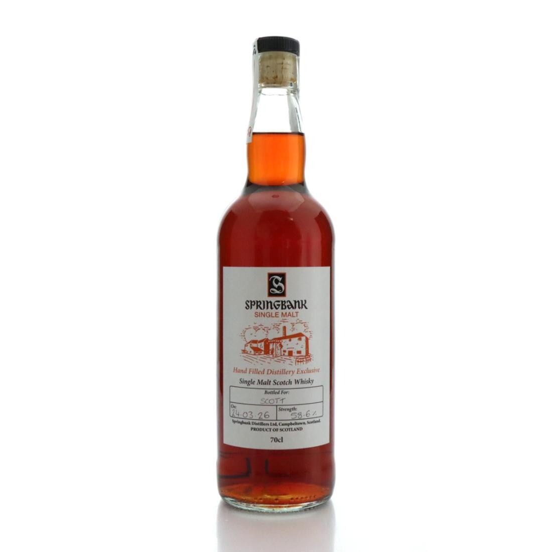 Springbank Hand Filled Distillery Exclusive