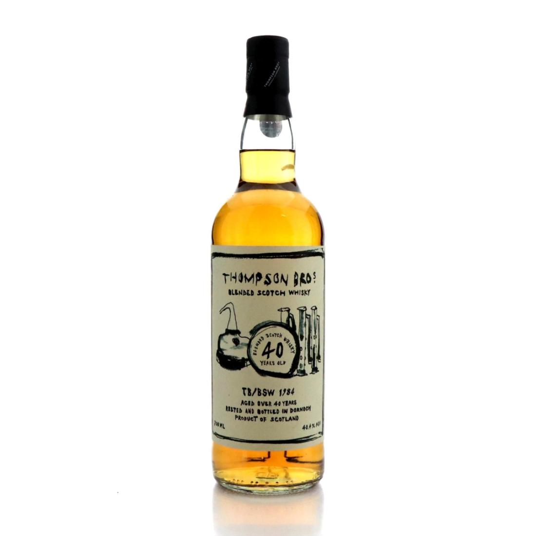 Thompson Bros 1984 TBBSW 40 Year Old Scotch Whisky