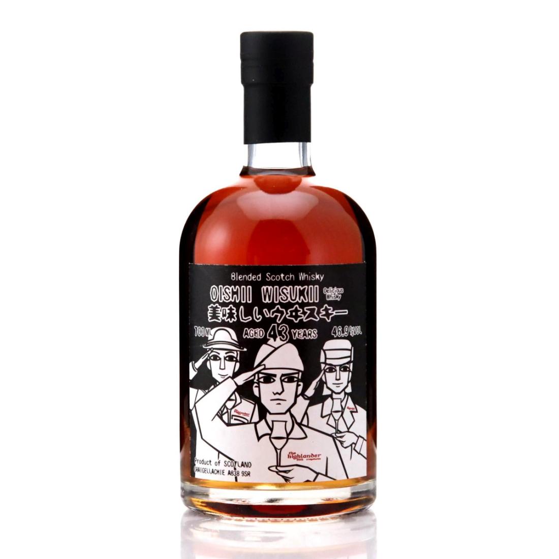 Oishii Wisukii 43 Year Old Scotch Whisky