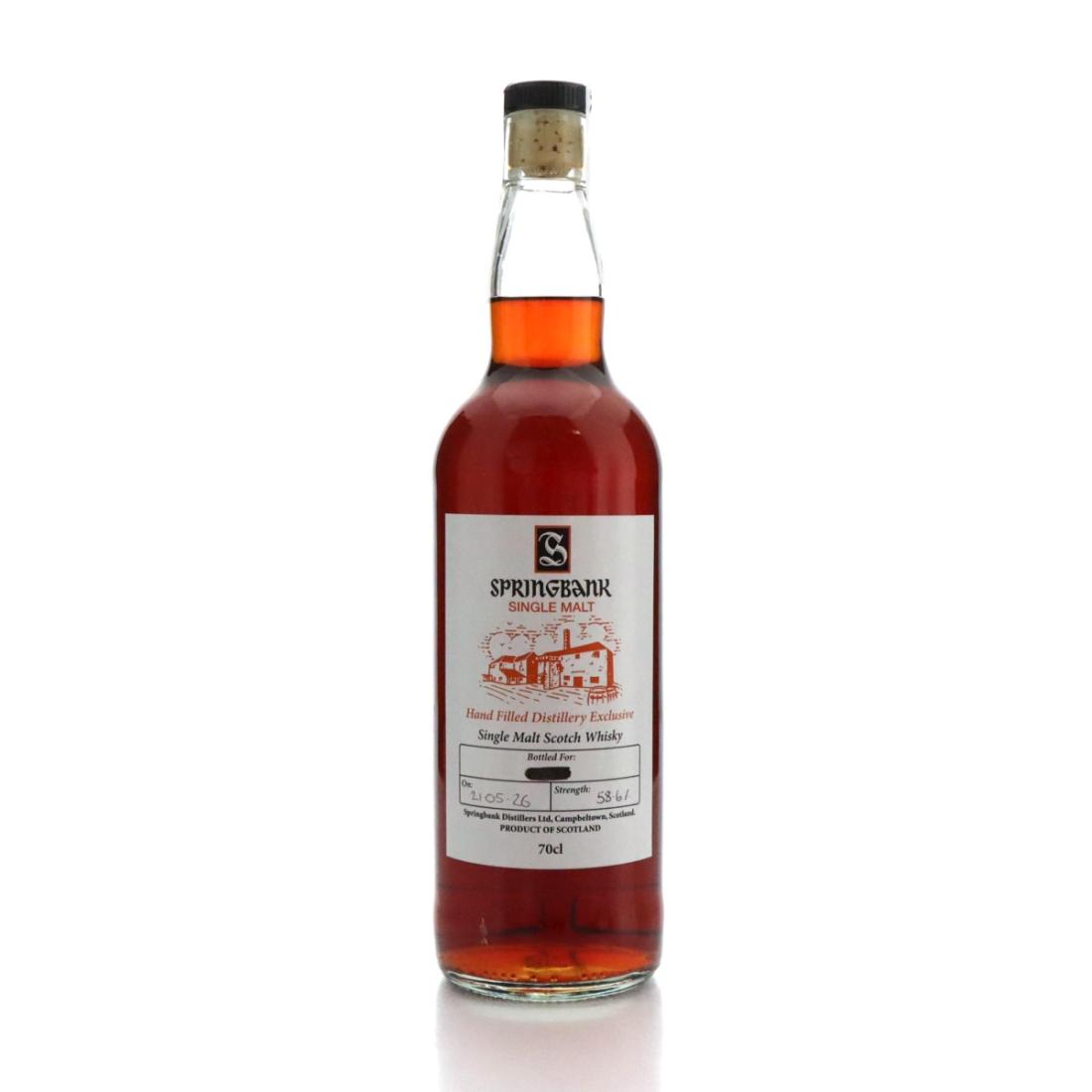 Springbank Hand Filled Distillery Exclusive
