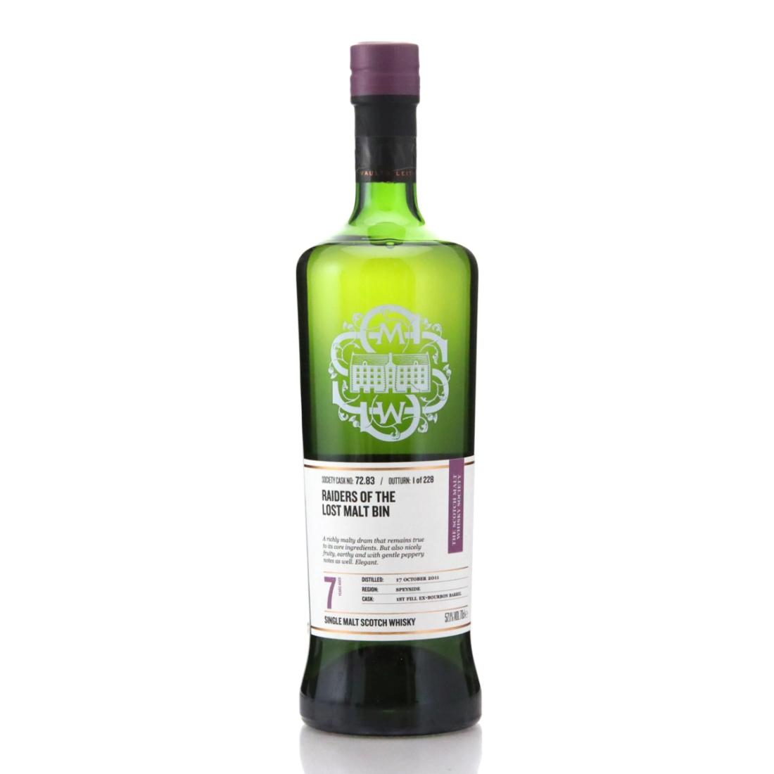 Miltonduff 2011 SMWS 7 Year Old 7283 Raiders of the lost malt bin