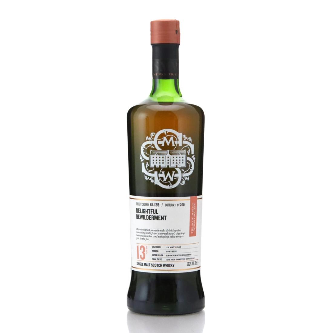 Mannochmore 2009 SMWS 13 Year Old 64135 Delightful Bewilderment