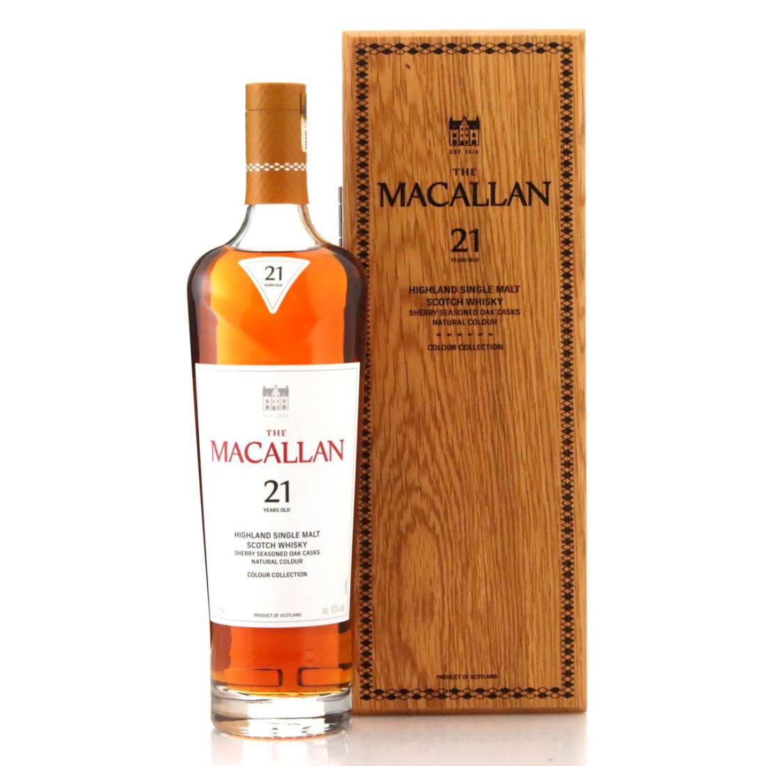 Macallan Colour Collection 21 Year Old