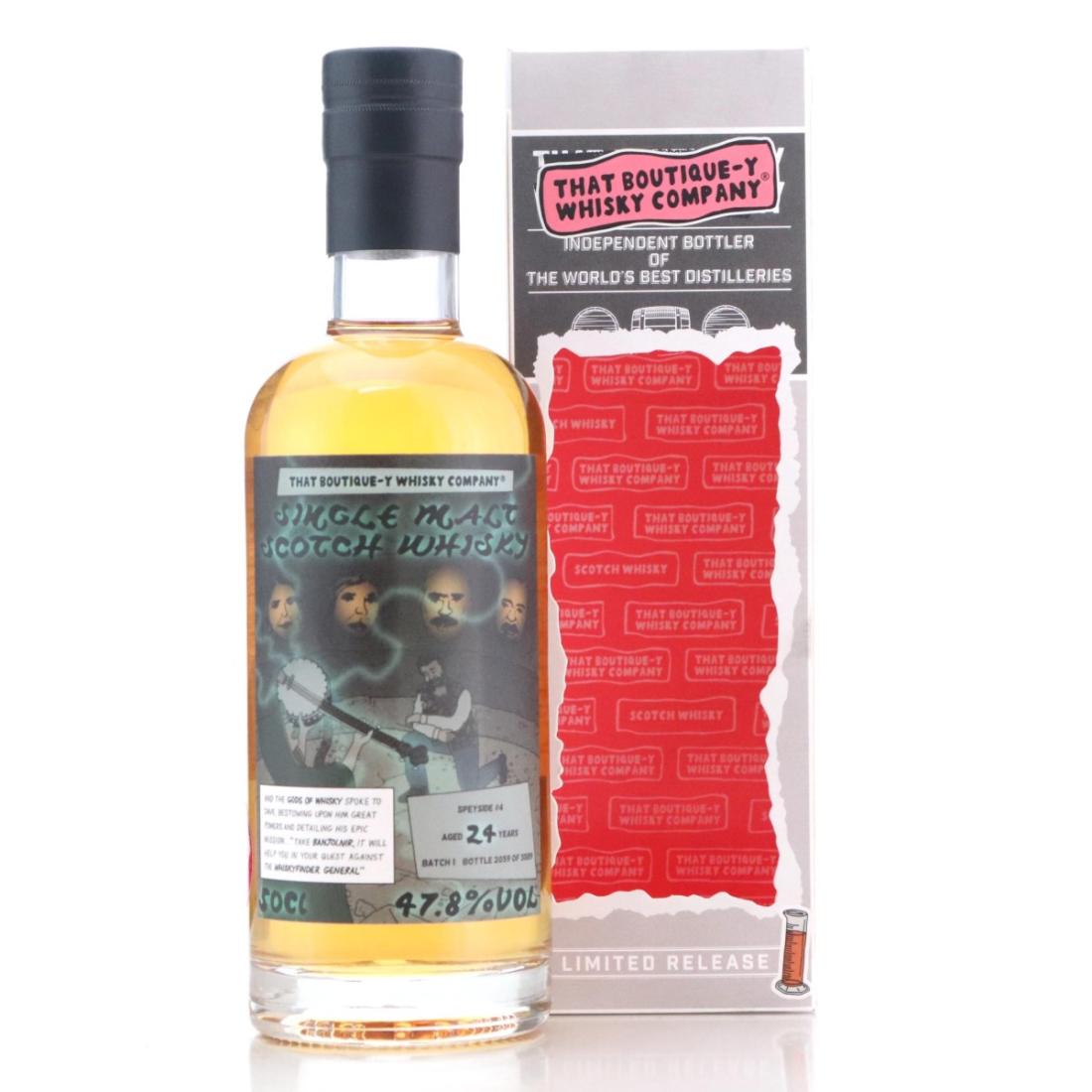 Speyside 4 That Boutiquey Whisky Company 24 Year Old Batch 1