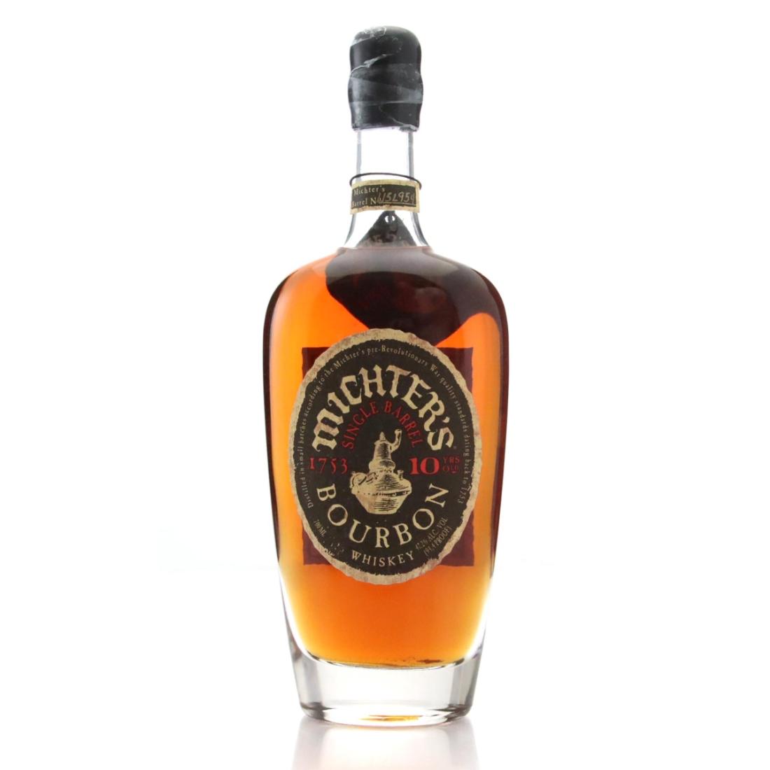 Michters 10 Year Old Single Barrel Bourbon NoL15L