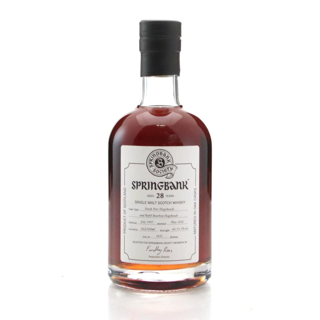 Springbank 1997 Springbank Society 28 Year Old
