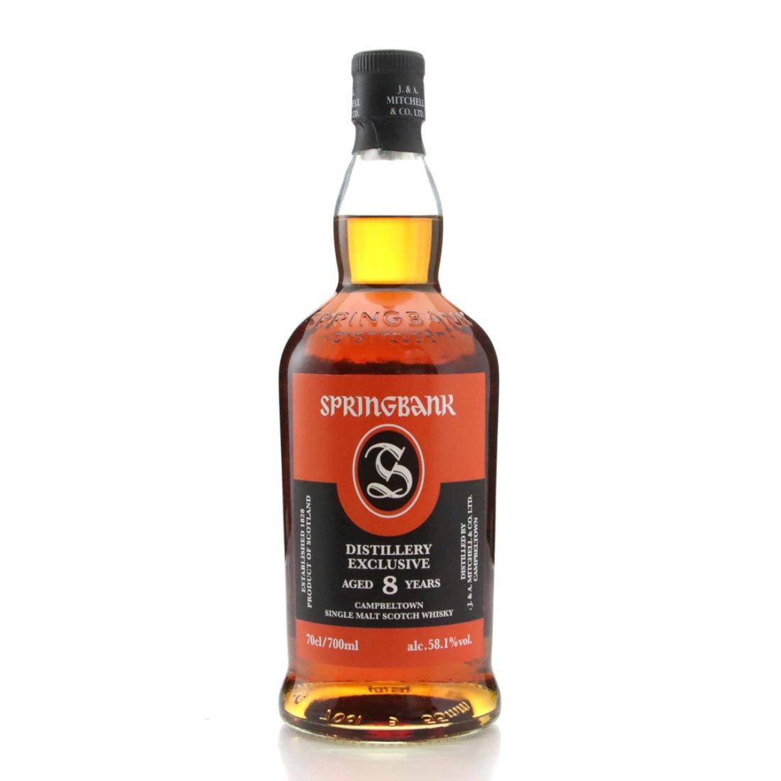 Springbank 2018 Distillery Exclusive 8 Year Old