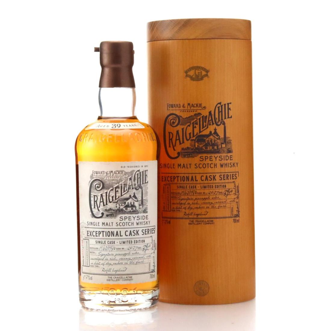 Craigellachie 1980 Exceptional Cask Series 39