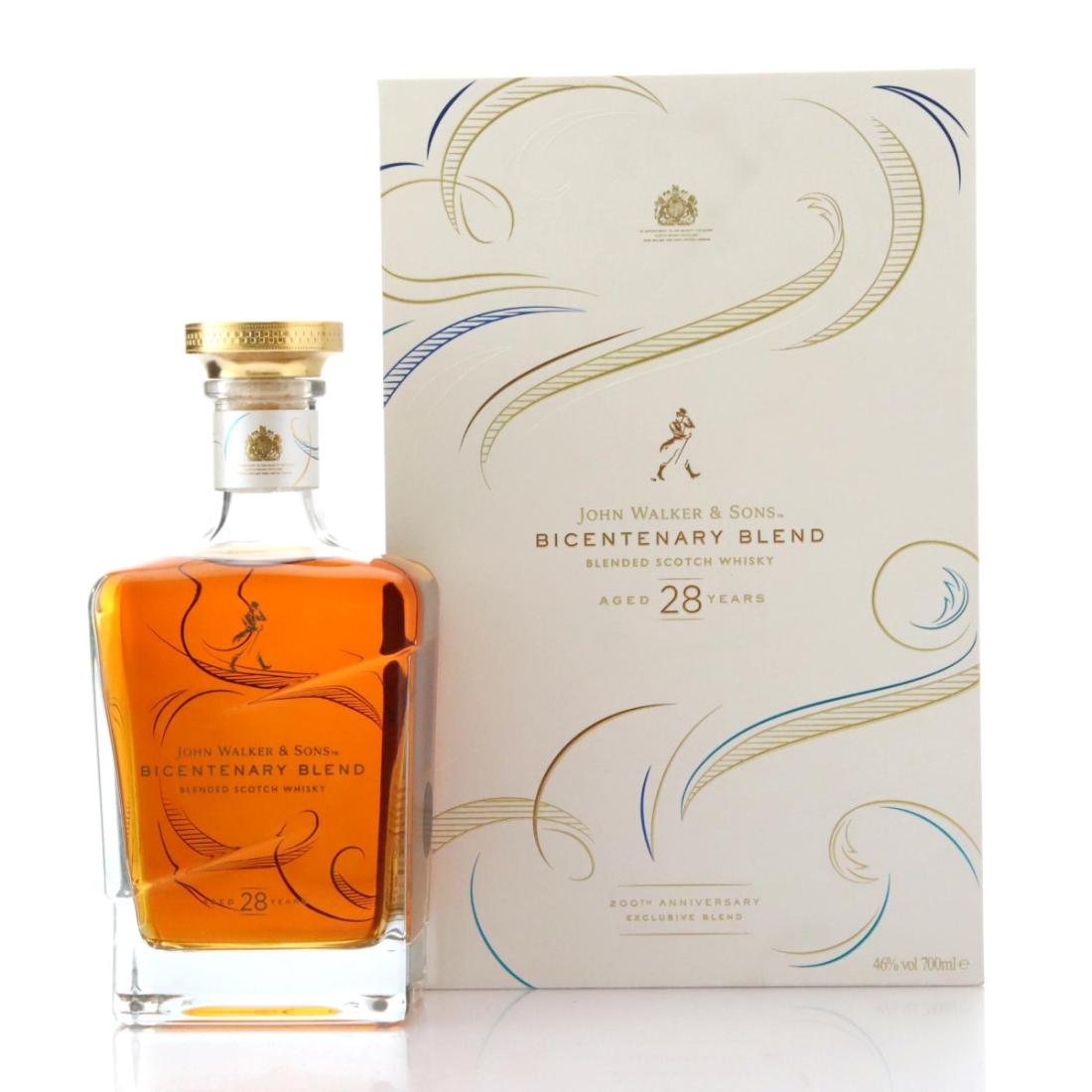 John Walker Sons Private Collection 28 Year Old Bicentenary Blend