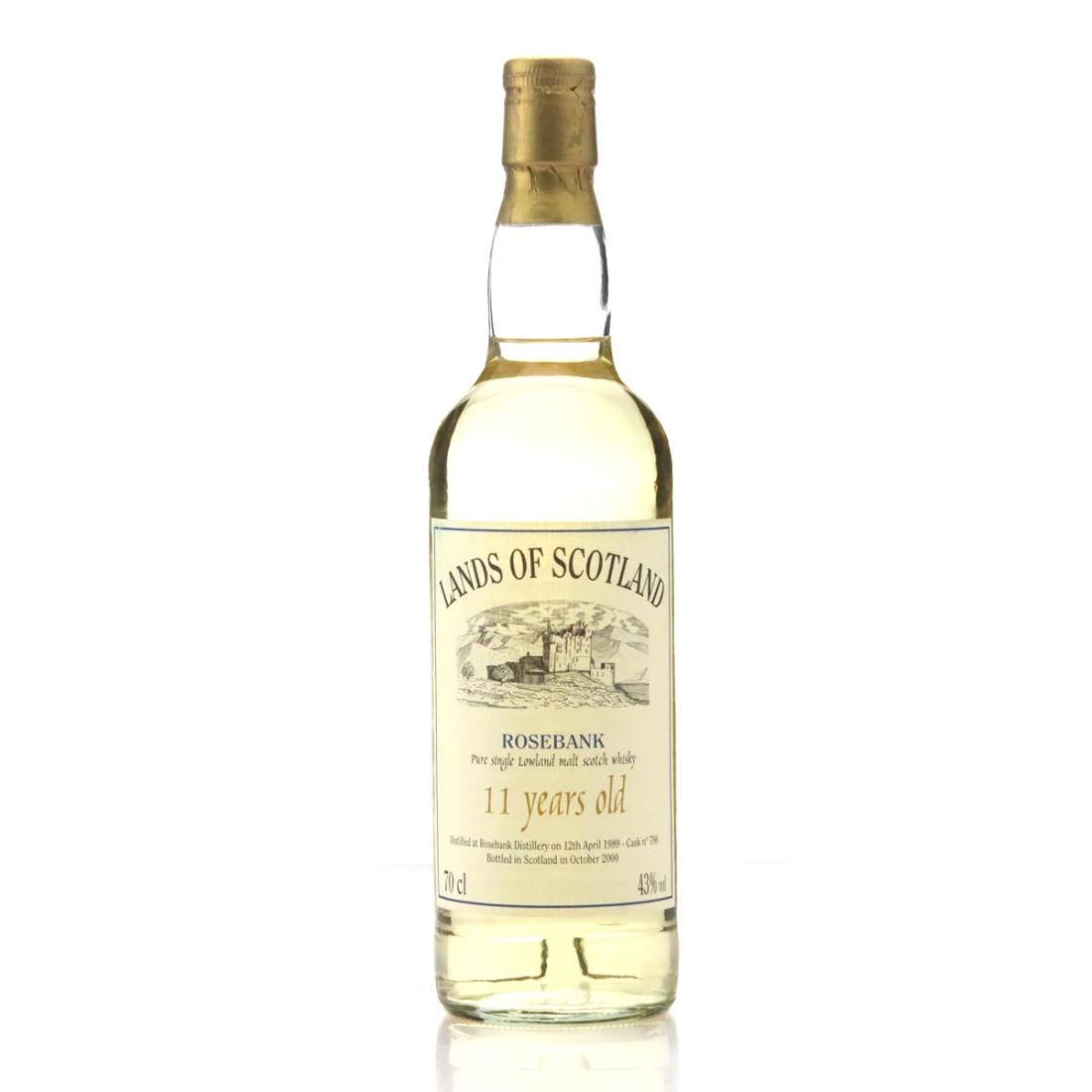 Rosebank 1989 Lands of Scotland 11 Year Old