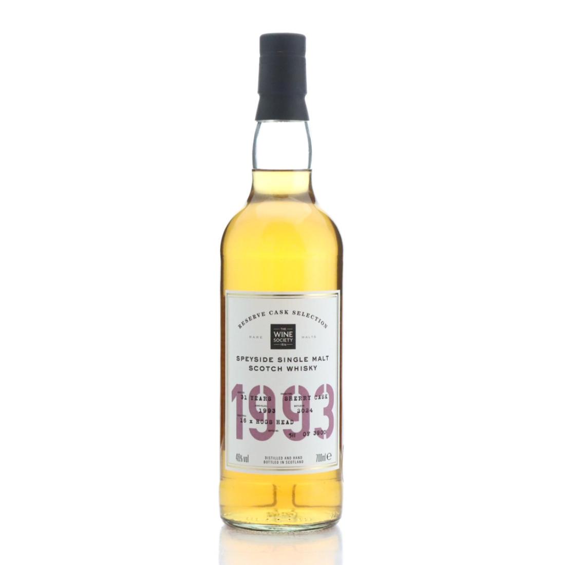 Reserve Cask Selection 1993 31 Year Old Speyside Single Malt No6