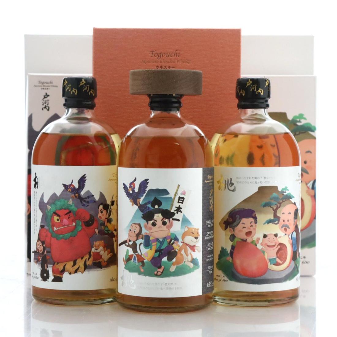 Togouchi Momotaro Limited Edition Set 3 x 70cl