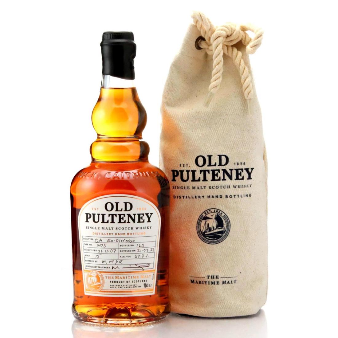 Old Pulteney 2007 Hand Filled 15 Year Old Cask 1475 Oloroso