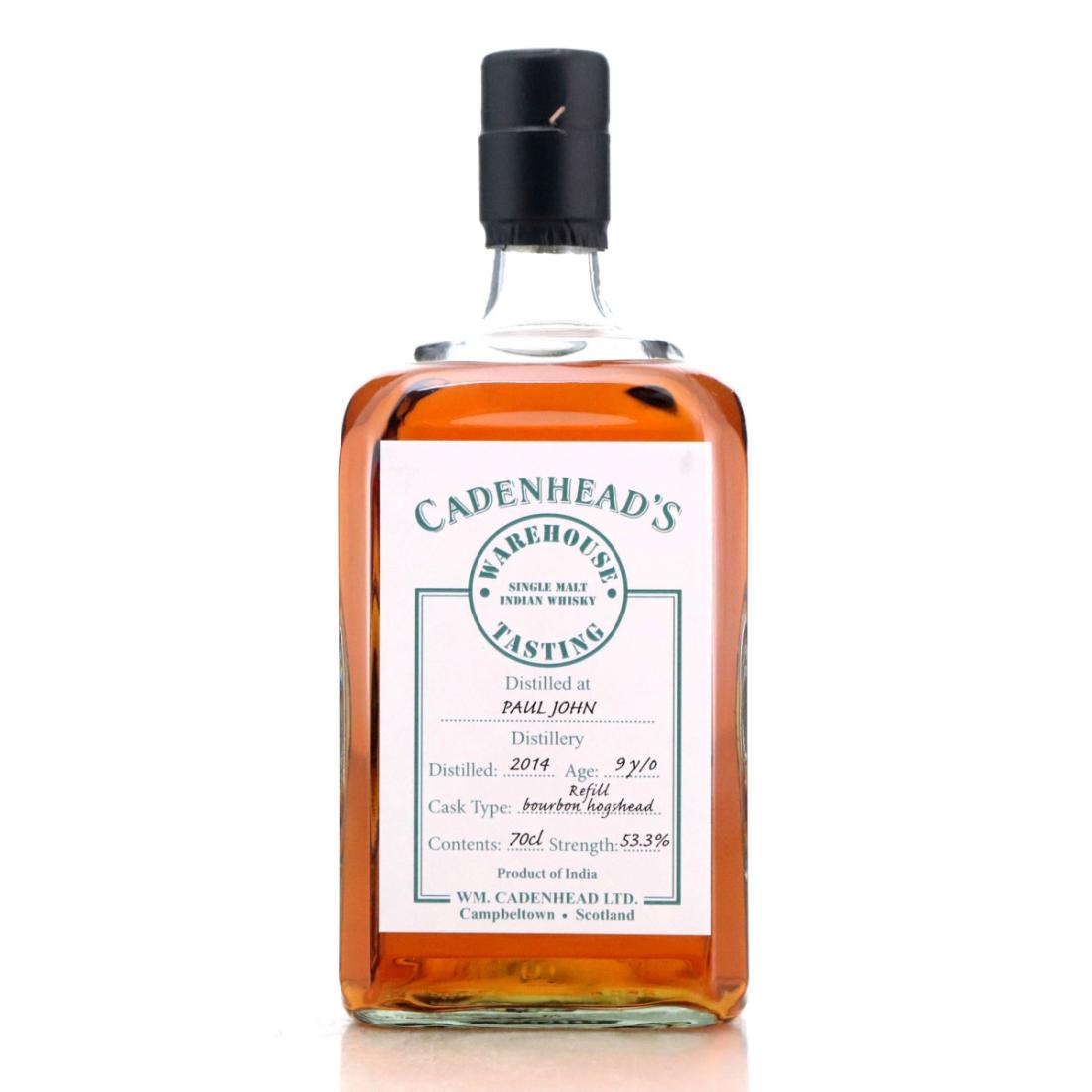 Paul John 2014 Cadenheads Warehouse Tasting 9 Year Old