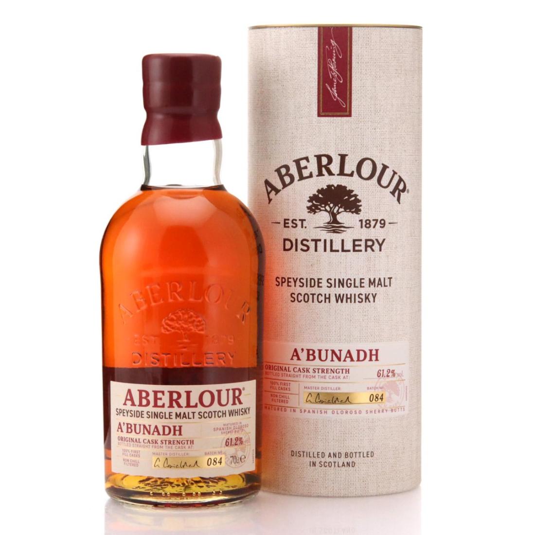 Aberlour Abunadh Batch No 084