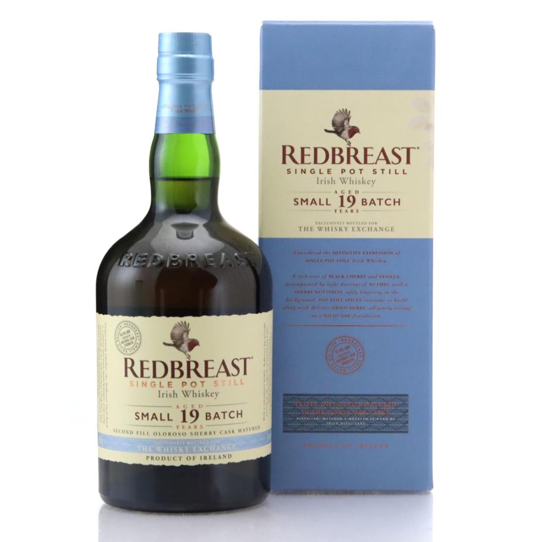 Redbreast Small Batch 19 Year Old Single Pot Still
