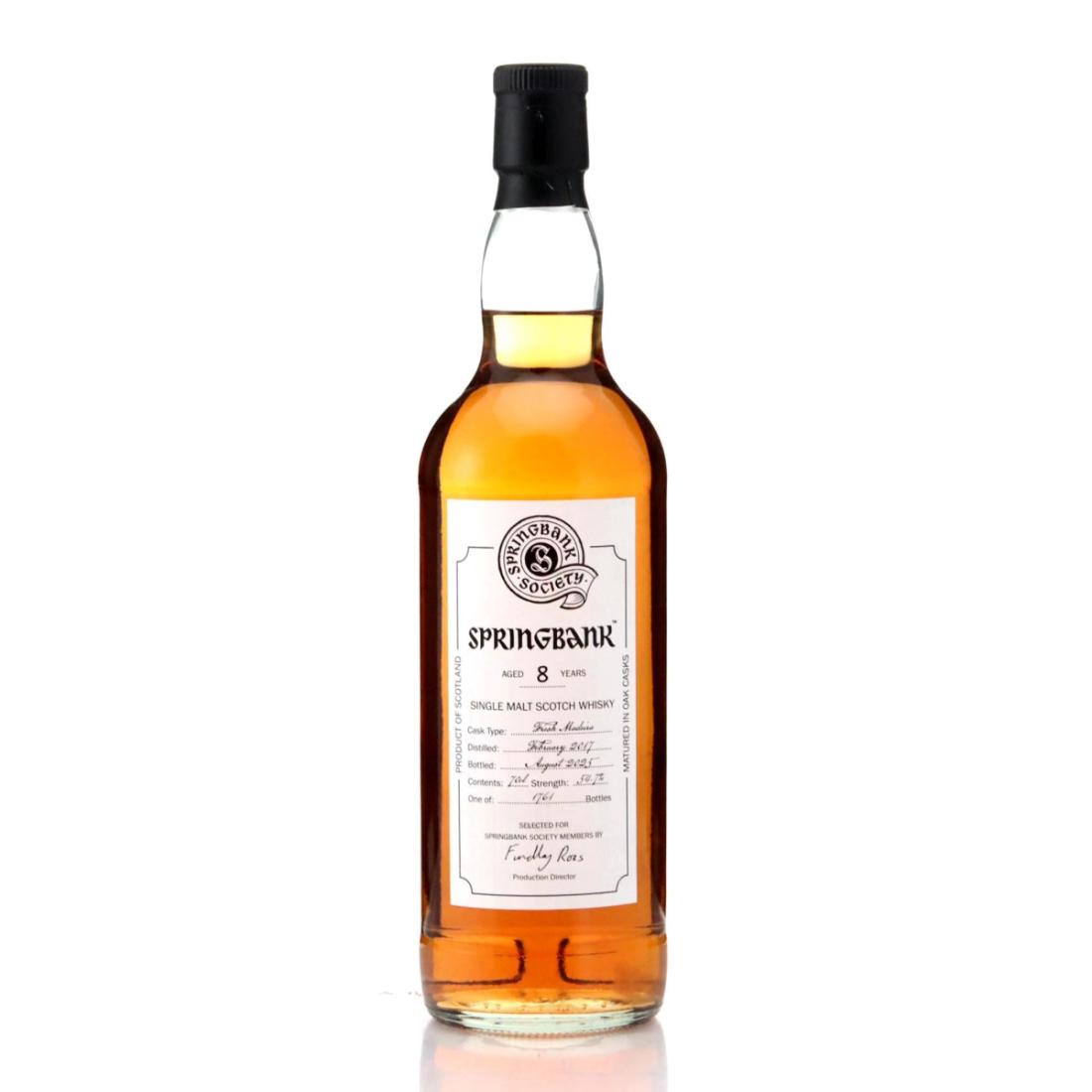 Springbank 2017 Springbank Society 8 Year Old